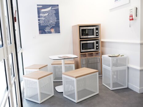 L&amp;#039;espace restauration sera implanté dans les zones où il y a des bureaux ou des étudiants - ©&amp;#160;Picard