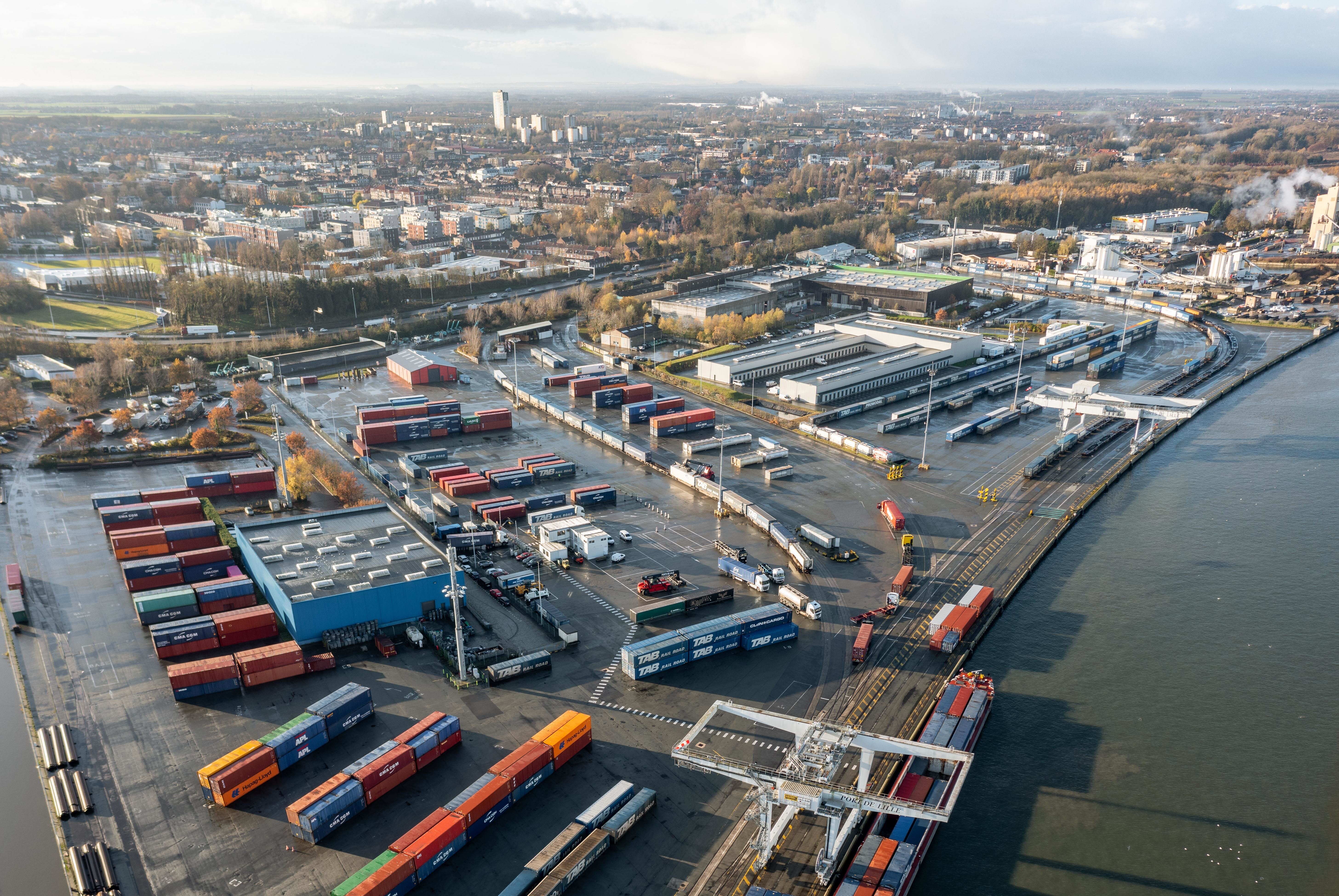 L’établissement Ports de Lille gère douze ports fluviaux. - © D.R.