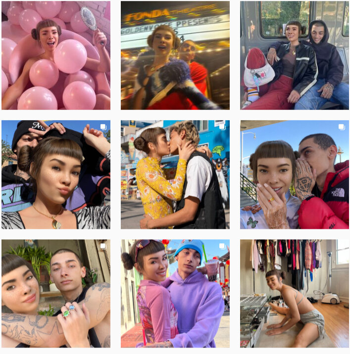 Lil Miquela dispose d’un compte Instagram animé comme une vraie influenceuse pourrait le faire.  - © Miquela