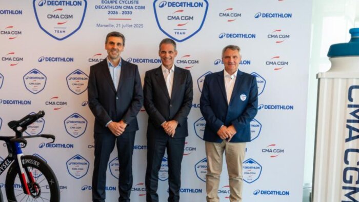 Sponsoring : Le groupe CMA CGM s’associe à Décathlon « pour gagner le Tour de France »