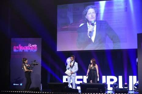 Alexandre Foatelli, rédacteur en chef de Républik Workplace Le Média, et Sophie Distel, directrice de Républik Immo - ©&amp;#160;Carole Desheulles