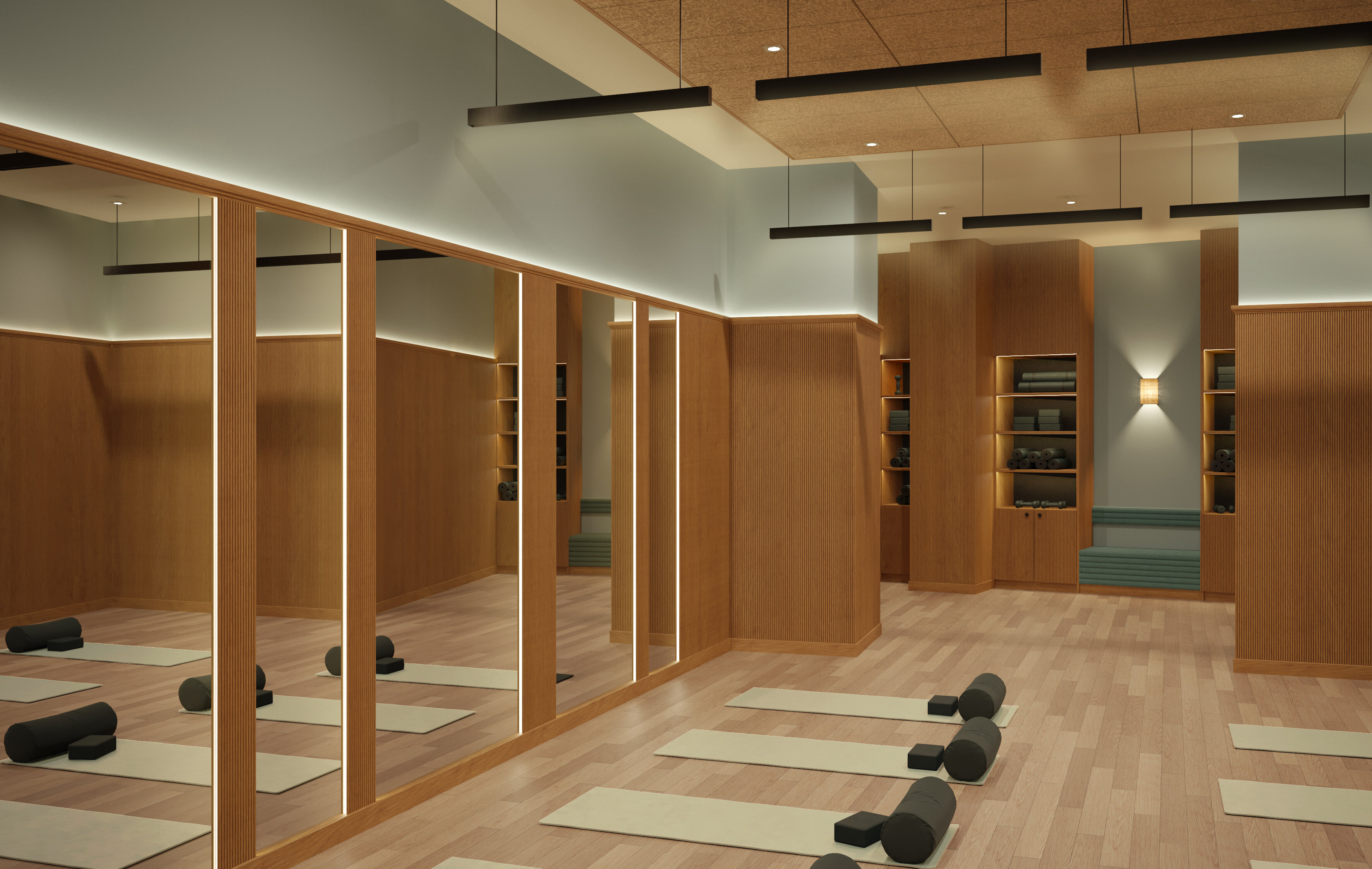 Espace fitness de L’Atelier - © Covivio