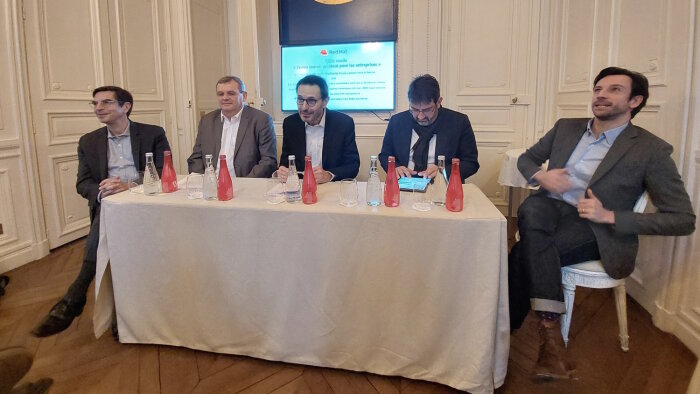Les témoins s’exprimaient le 14 février 2023 à l’invitation de Red Hat.  - © Républik IT / B.L.