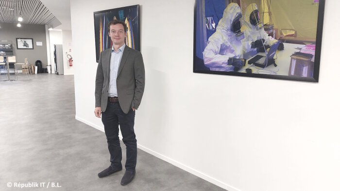 Bertrand Rondepierre est directeur de l’AMIAD au Ministère des Armées. - © Républik IT / B.L.