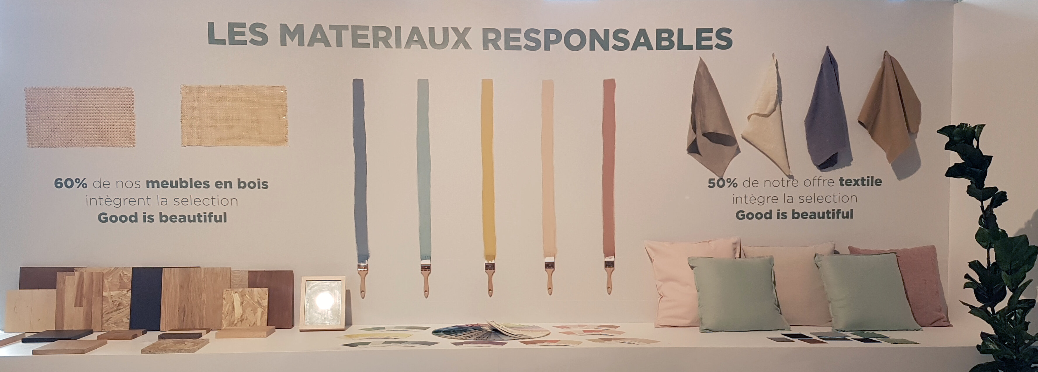 La sélection Good is Beautiful compte 3000 références au lancement, soit 20 % de l’offre.  - © Républik Retail
