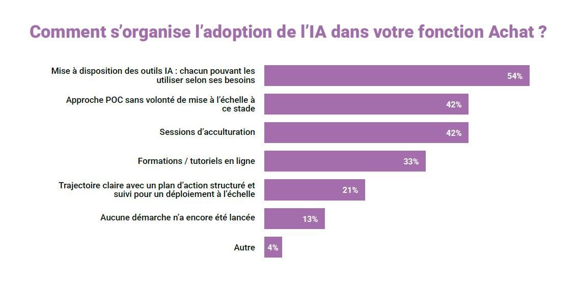 Dans leur grande majorité, les approches de l’IA sont encore peu structurées et les utilisateurs peu encadrés. - © D.R.