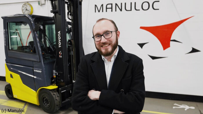 Vincent Balle est responsable informatique de Manuloc. - © Manuloc