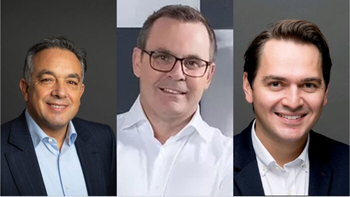 Laurent Bendavid, Michael Rouse et Quentin Benault. - © D.R.