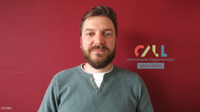 Maxime Dufeutrelle est coordinateur du service commun de la transition durable de la CALL. - © D.R.