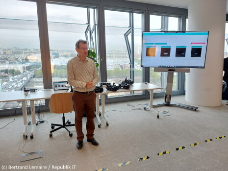 Formation par réalité virtuelle - ©&amp;#160;Républik-IT / Bertrand Lemaire