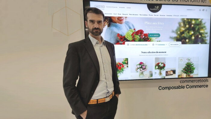 Nicolas Pastorino, directeur digital d’Interflora, témoigne ici de sa démarche. - © Interflora