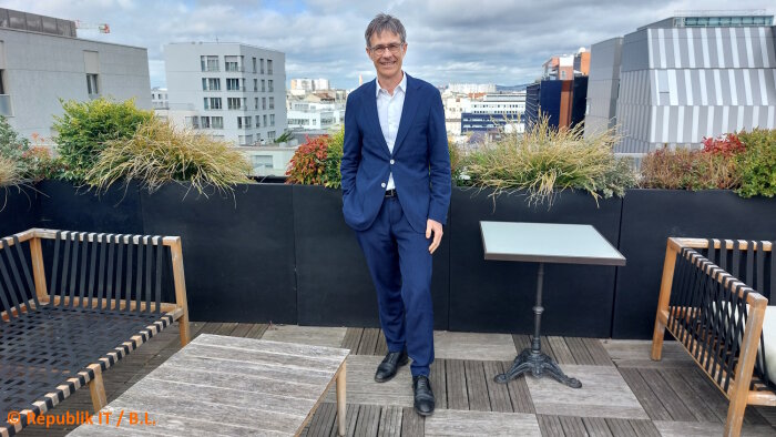 Stéphane Lannuzel est directeur du programme Beauty Tech chez L’Oréal. - © Républik IT / B.L.