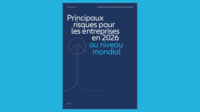 L’édition 2026 du Baromètre des Risques d’Allianz Commercial vient de paraître.  - © Allianz Commercial