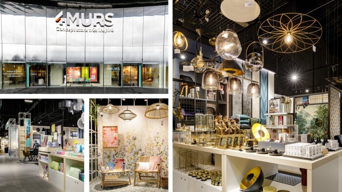 4Murs se réinvente en concept store maison et décoration. - © 4Murs