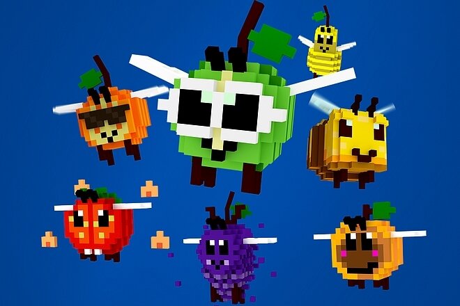 Carrefour a vendu tous ses NFBees en quelques heures. - © Carrefour