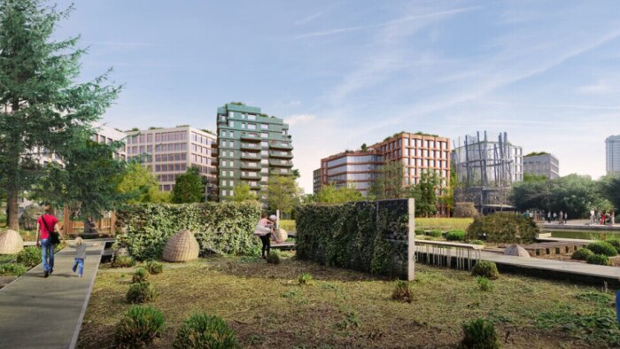 RTE a choisi d’installer son siège régional au sein du futur quartier Metropolitan Square. - © Willy Pulse
