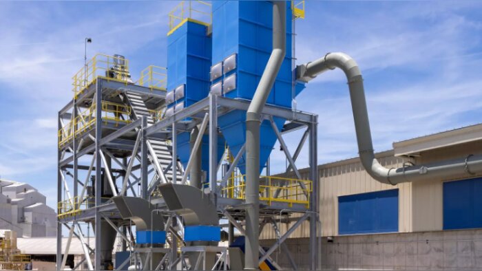 Aux États-Unis, Imerys réduit ses émissions de GES en alimentant ses fours avec de la biomasse - © D.R.