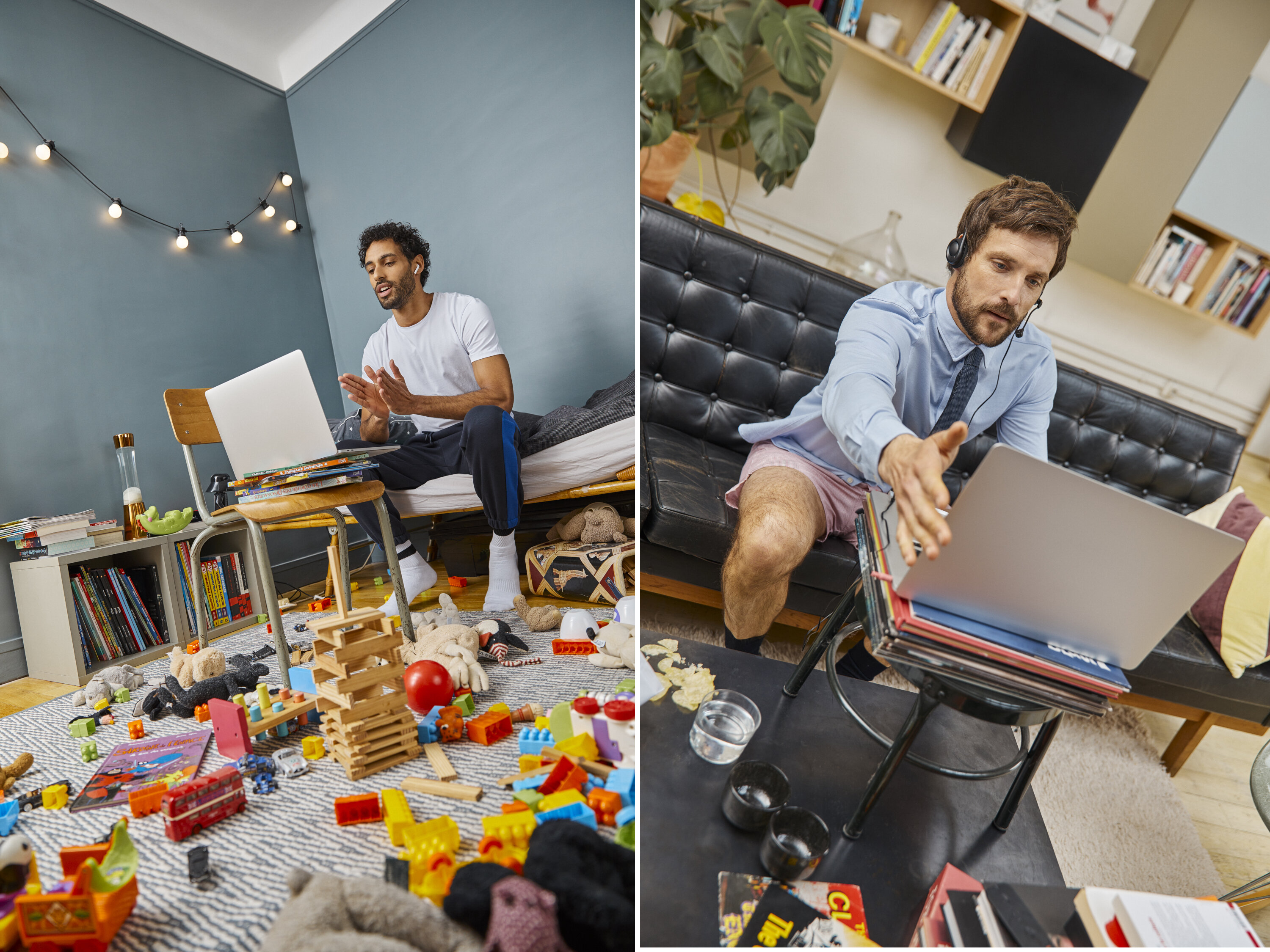 La campagne #semipresentable a été un test pour Celio. L’enseigne a voulu tester sa capacité à animer une communauté. - © Celio