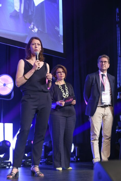 Emilie Jaskula, Corinne Bertone et Nathanaël Trouiller - ©&amp;#160;Carole Desheulles