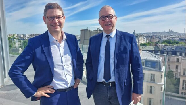 Gonzague de Pirey et Franck Le Moal. - © Bertrand Lemaire