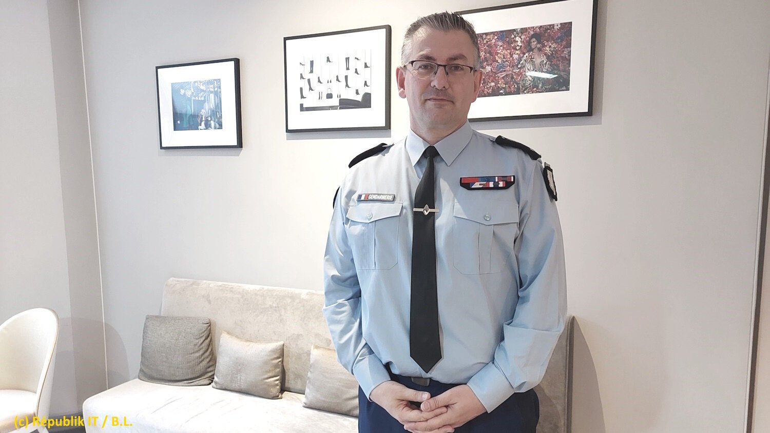 Le général Patrick Touack est sous-directeur des systèmes d’information de la Gendarmerie Nationale. - © Républik IT / B.L.