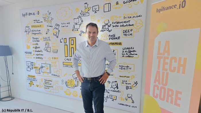 Lionel Chaîne est DSI de Bpifrance. - © Républik IT / B.L.