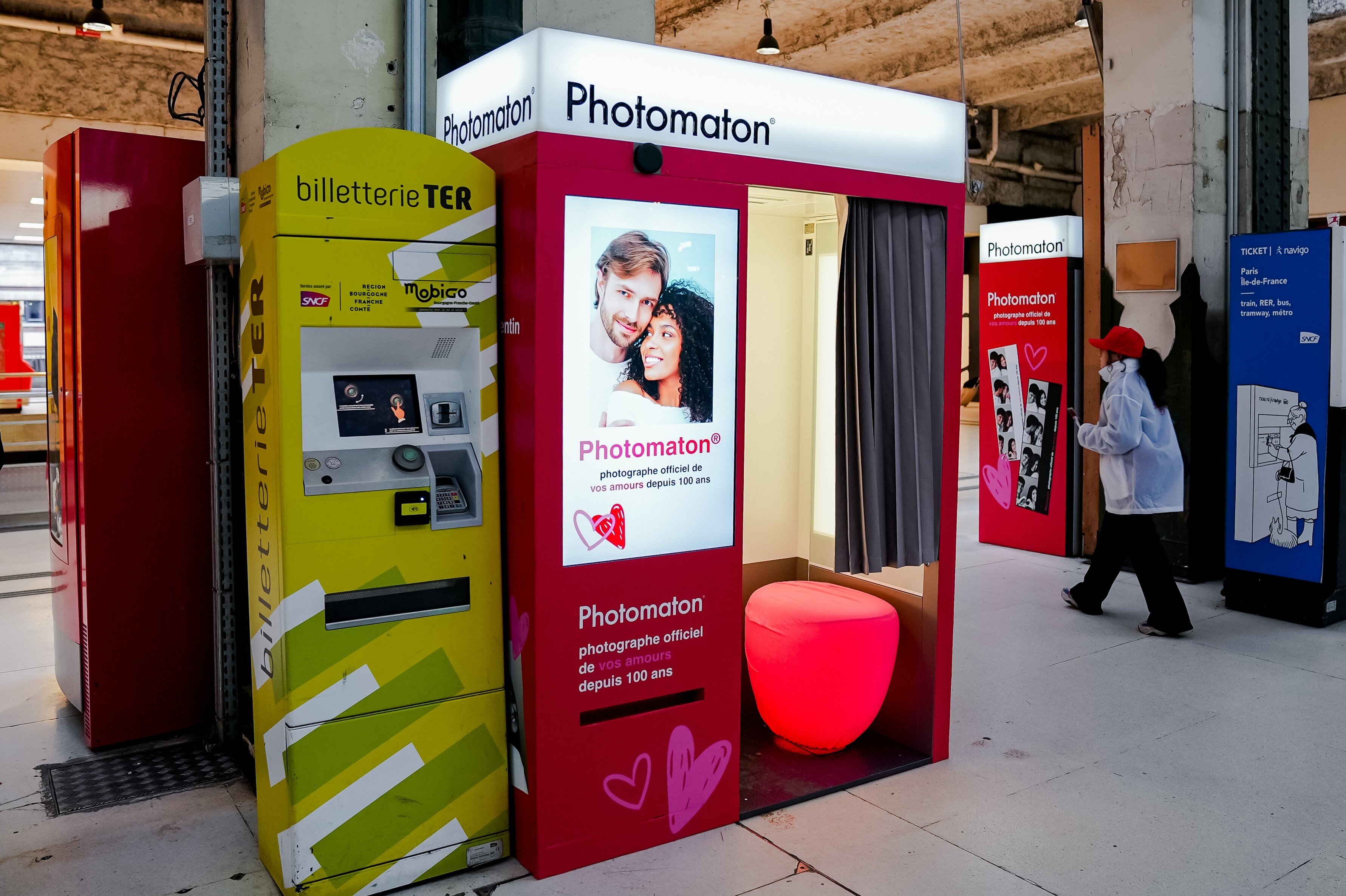 Photomaton St-Valentin Gare de Lyon - © Photomaton