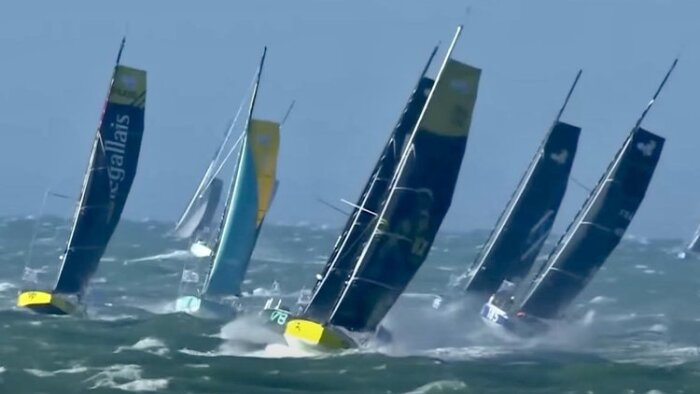 Une flotte de class40 - © Jean-Marie Liot / Niji40