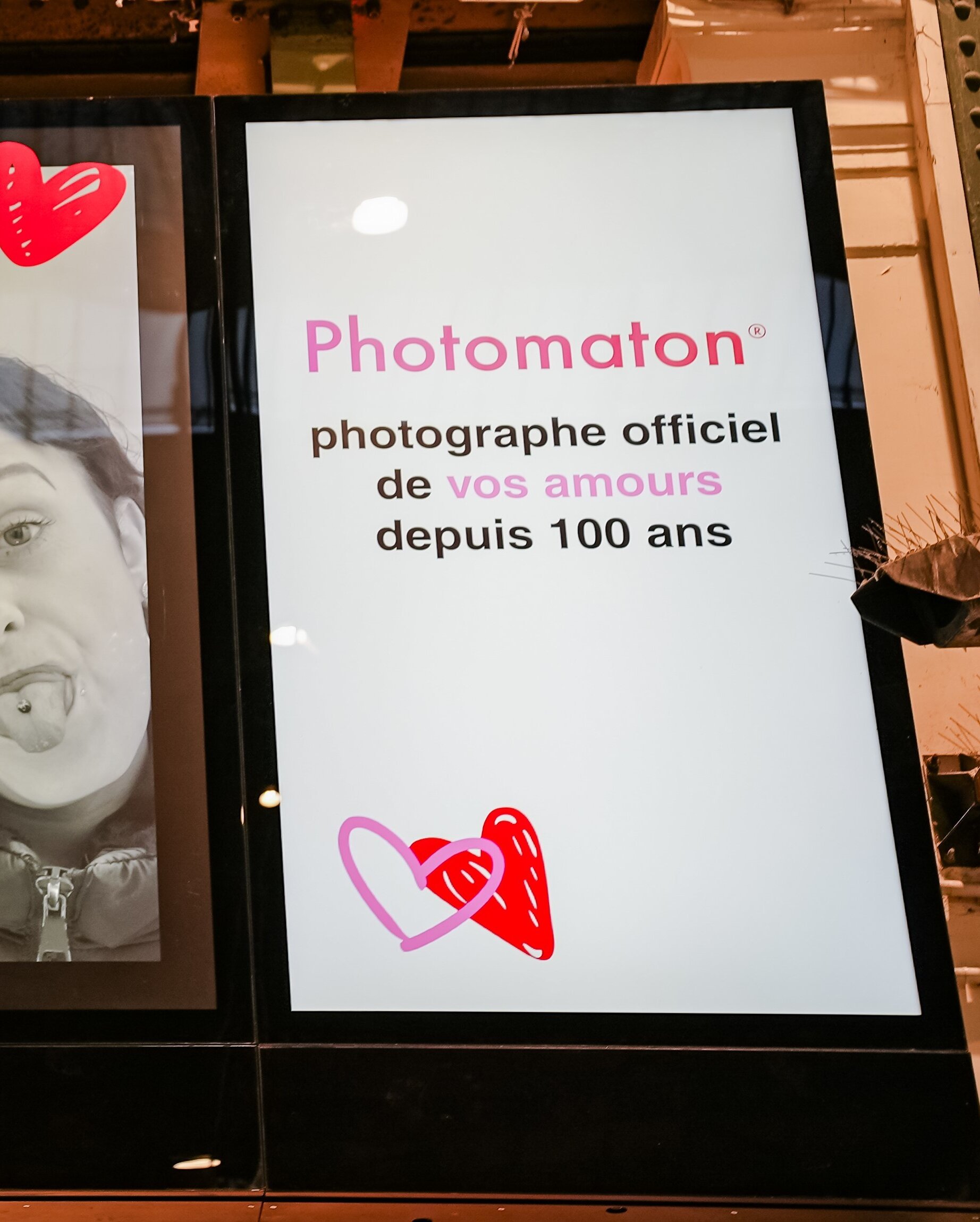 Nouvelle signature déclinée pour la St Valentin 2025 - © Photomaton