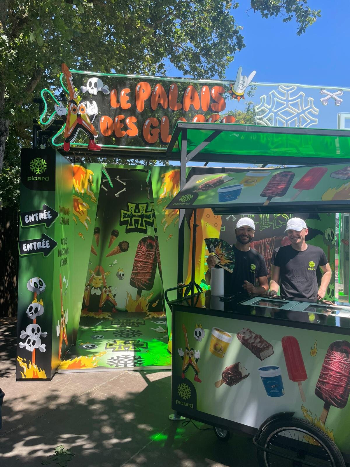 Le stand Picard au Hellfest  - © D.R.