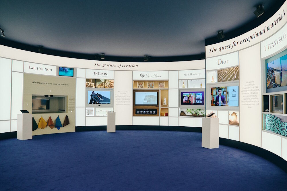 Les Maisons exposent leurs projets. - © LVMH