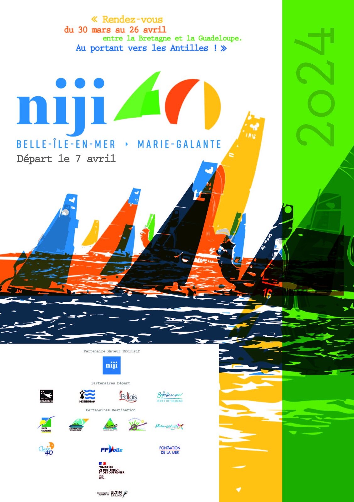 L’affiche de la course - © Niji40