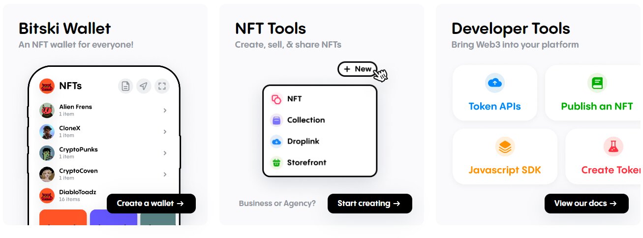 Bitski veut faciliter l’accès aux NFTs. - © Bitski