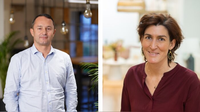Romain Roulleau et Marie-Laure Cassé, deux experts du digital et du marketing. - © D.B
