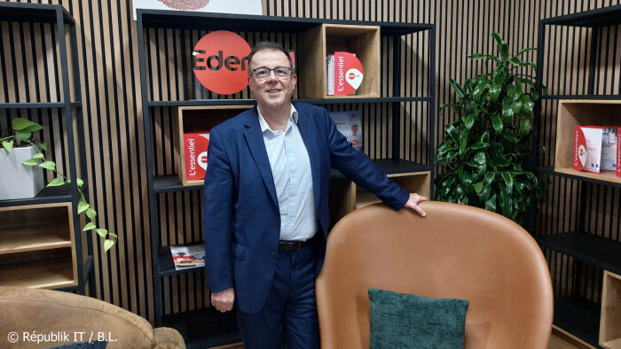 Philippe Doublet est Group CIO d’Edenred.  - © Républik IT / B.L.