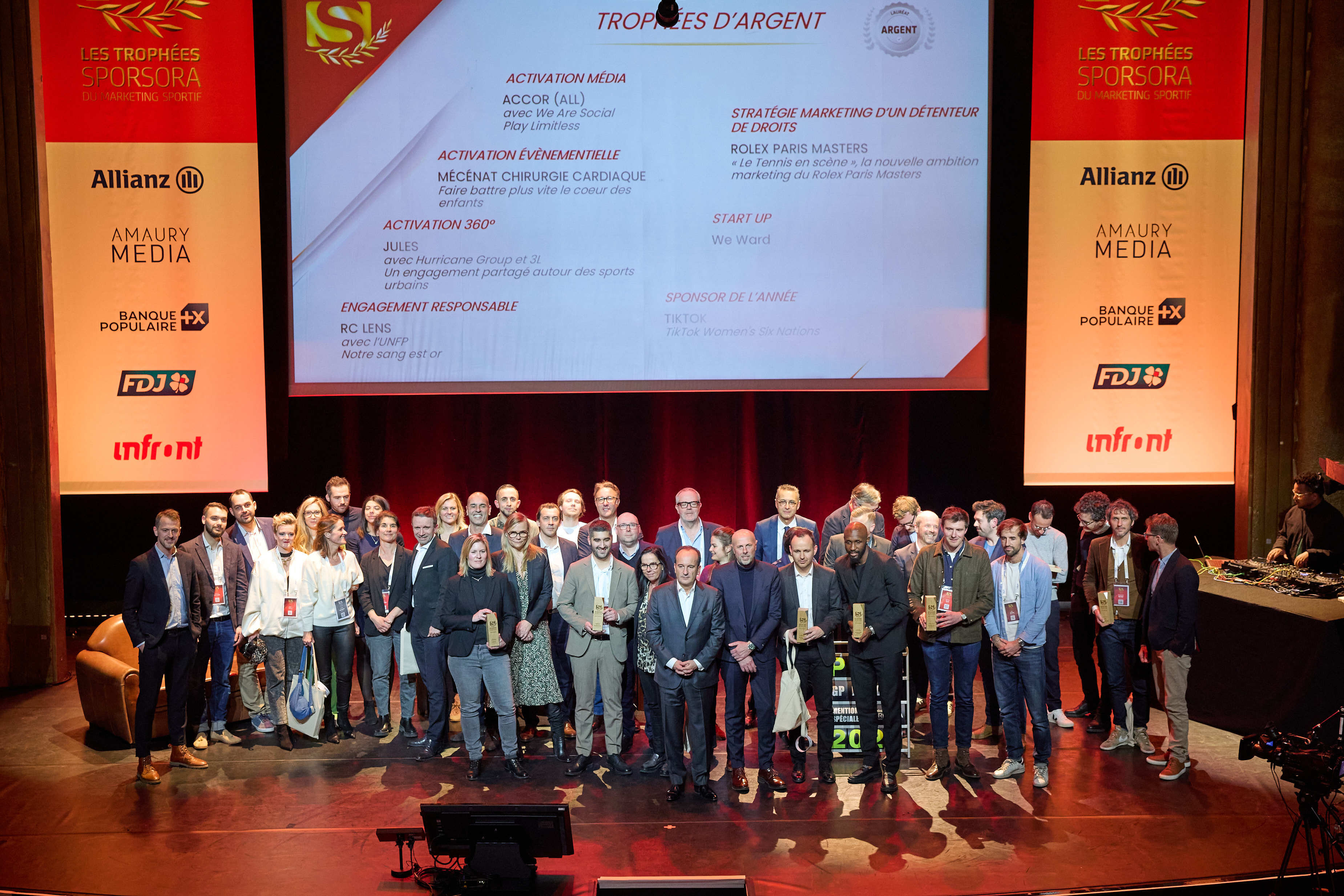 La 20e édition des Trophées Sporsora du marketing sportif récompensera 21 lauréats dans 7 catégories - © Morgan Bove