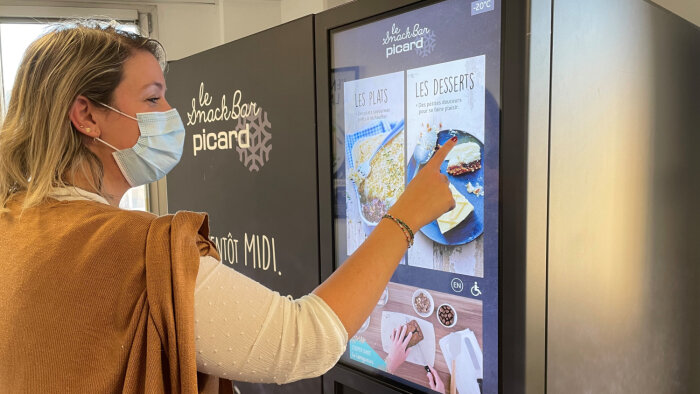 Picard relance le déploiement de ses snackbars pour investir le quotidien des Français. - © Picard
