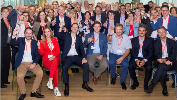 Les membres de l’association Supply Chain + au grand complet. - © D.R.