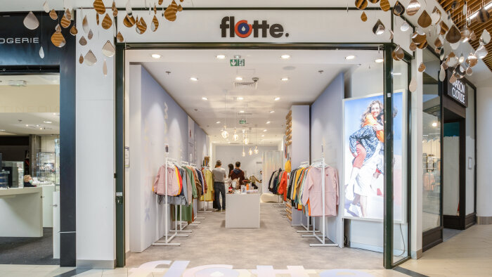 Flotte a remporté le 1er prix DNVB et a pu tester son concept en retail dans un centre Carmila. - © Flotte