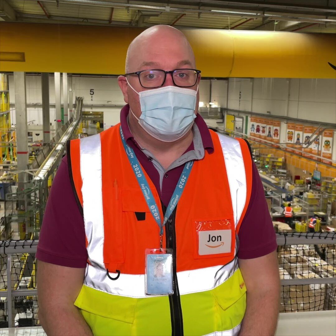 Jon Scott, DRH Amazon Logistique France. - © Amazon