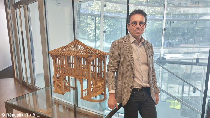 Franck Moine est directeur innovation, data et IA du groupe Bouygues. - © Républik IT / B.L.