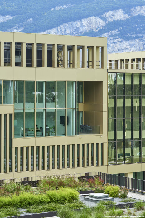 Espaces extérieurs campus IntenCity - ©&amp;#160;Groupe-6 Architectes