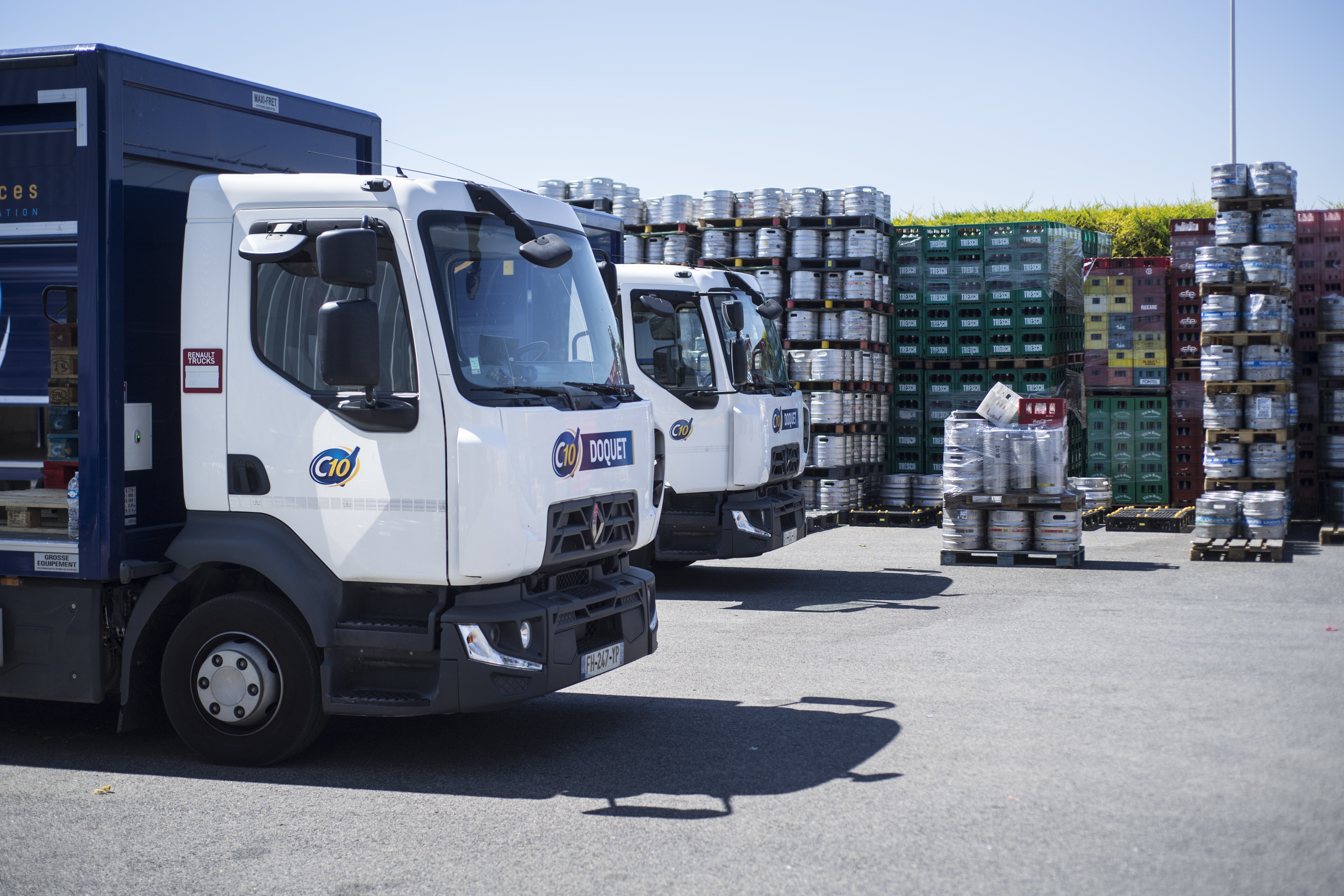 Depuis Santeny (77), C10 livre les quatre coins de la France. - © Joël Peyrou