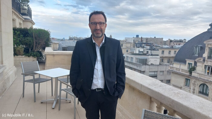 Philippe Toublant est CDO de Colas Digital Solutions. - © Républik IT / B.L.