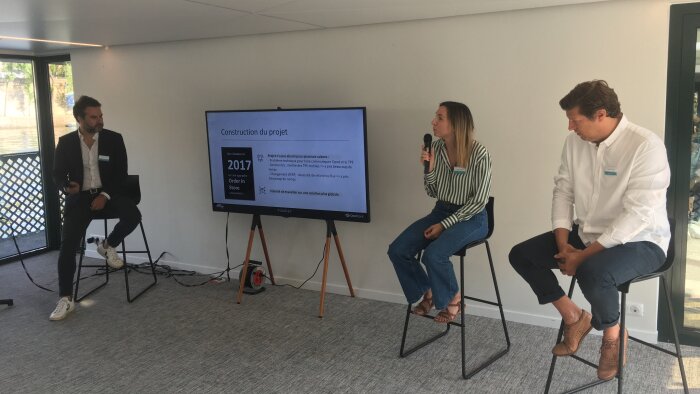 Jeremy Buffalon, Hipay, Noémie Rosati, Figaret et Aurélien Rasschaert, OnStock. - © D.R.