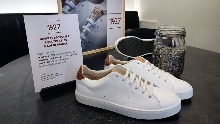 Les baskets seront mises en vente en juin 2022 et seront consignées maximum un an. - © Républik Retail