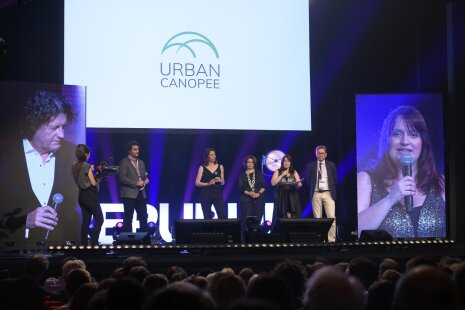 Les lauréats sur la scène de la Madeleine - ©&amp;#160;Carole Desheulles