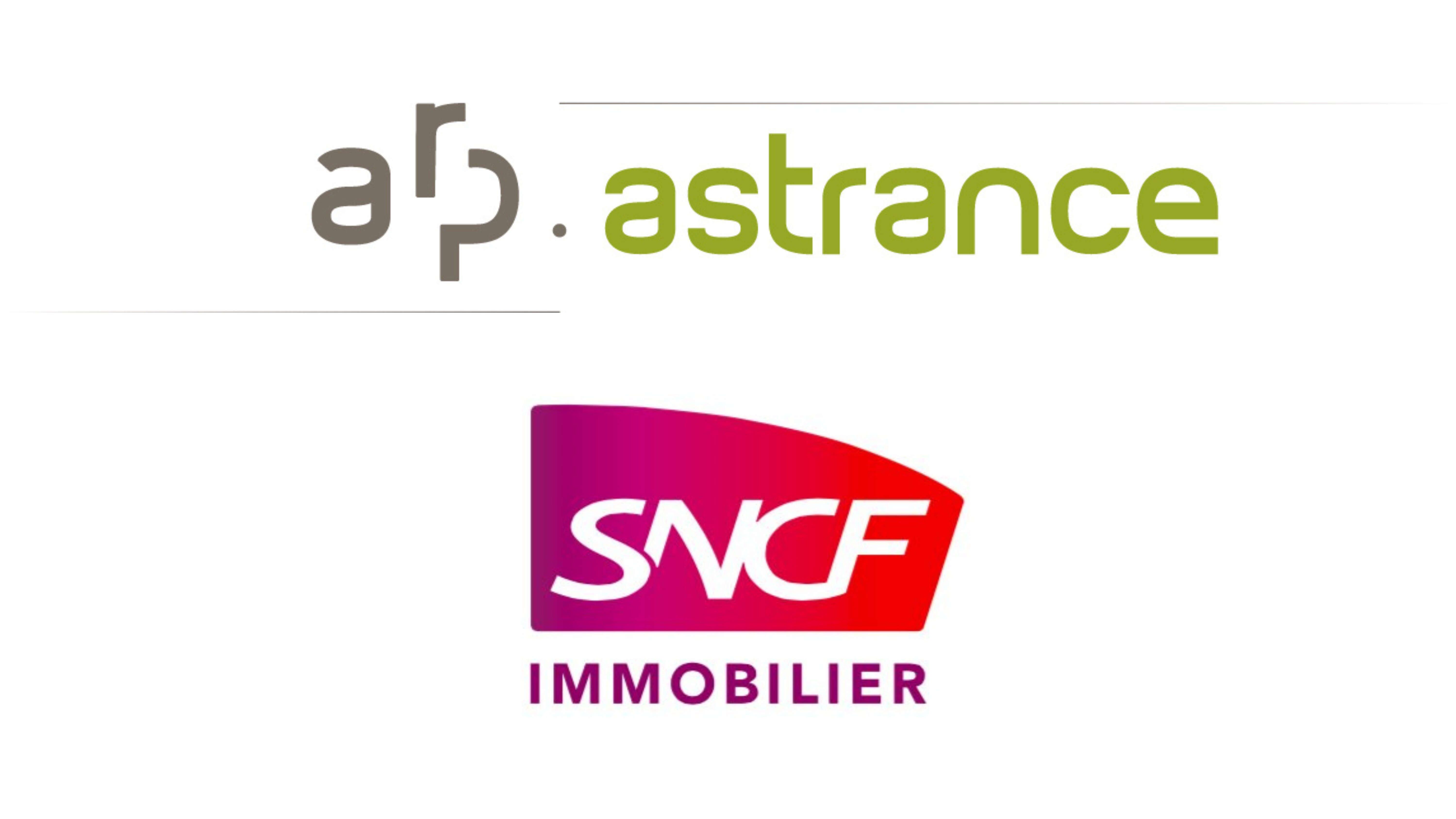 Logo ARP ASTRANCE x SNCF IMMOBILIER - © ARP ASTRANCE x SNCF IMMOBILIER