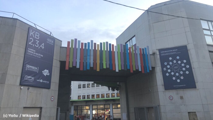 Le campus de l’Epita va accueillir les futurs militaires du ComCyber. - © YtoSu / Wikipedia