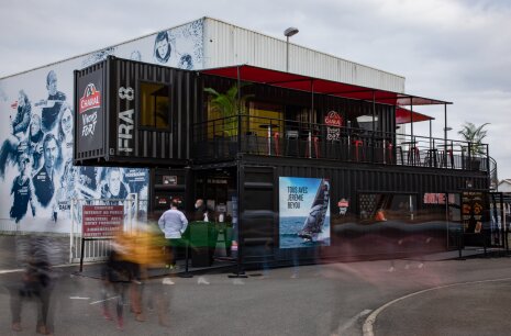 Le stand Charal sur la Vendée Globe - ©&amp;#160;D.R.